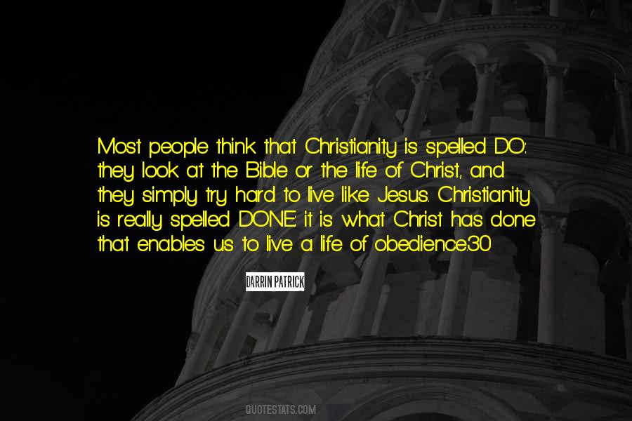 Jesus Christ Life Quotes #30712