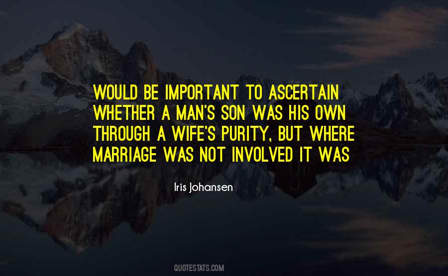 Be His Wife Quotes #1720969