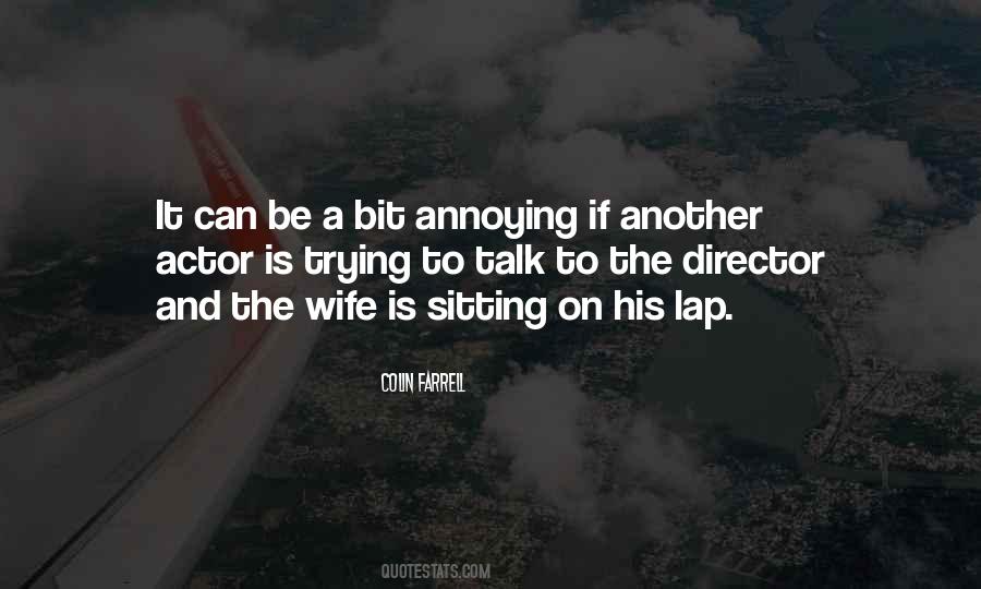 Be His Wife Quotes #407528