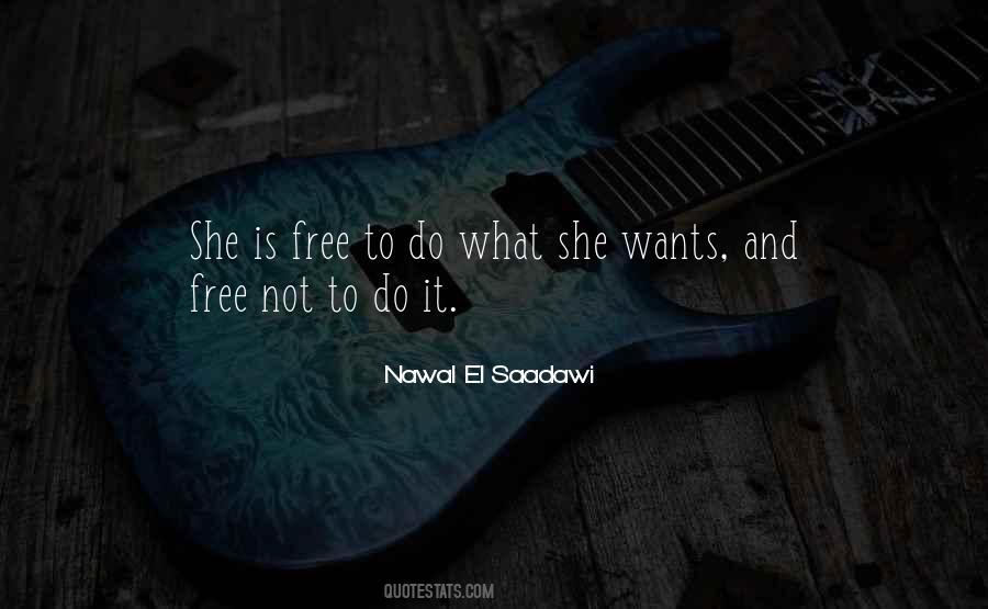 She Is Free Quotes #1230467