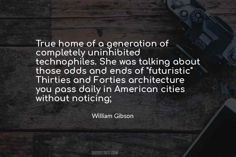 Futuristic Architecture Quotes #93830