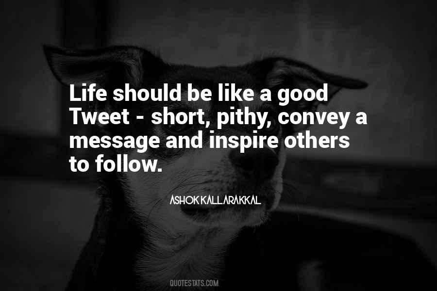 Good Inspire Quotes #1656133