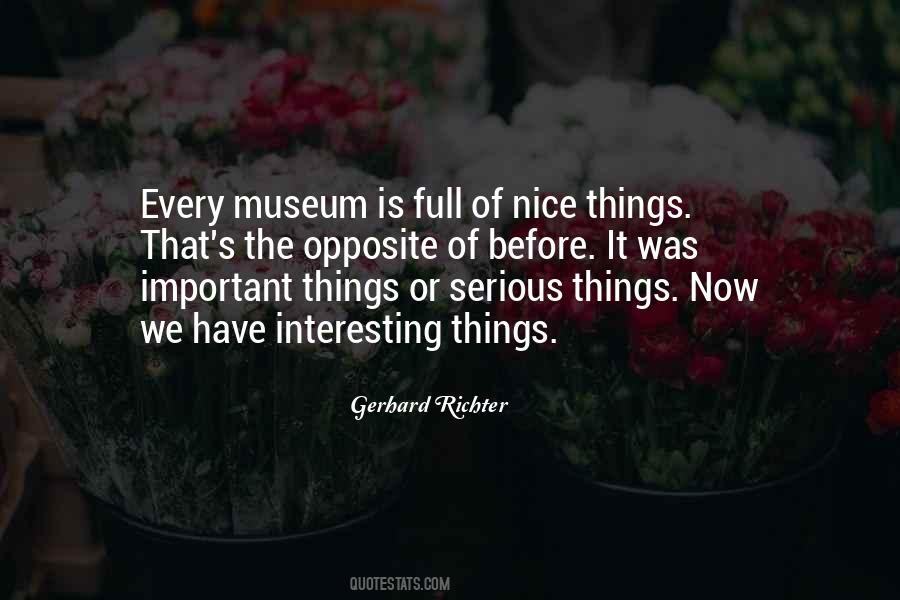 Nice To Be Important Quotes #1742109