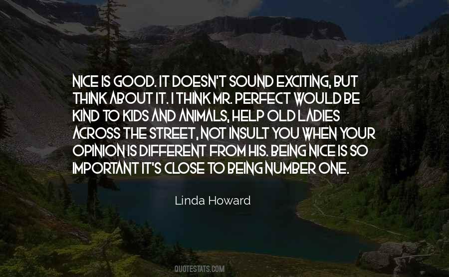 Nice To Be Important Quotes #1876145