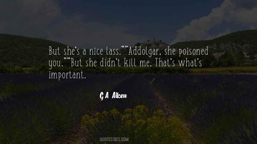 Nice To Be Important Quotes #958685