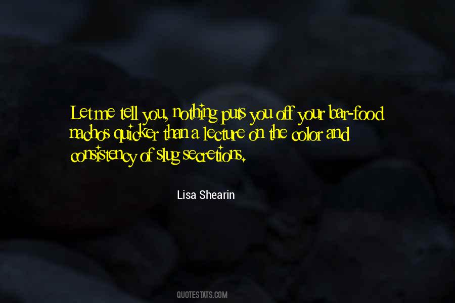 Bar Food Quotes #1133117