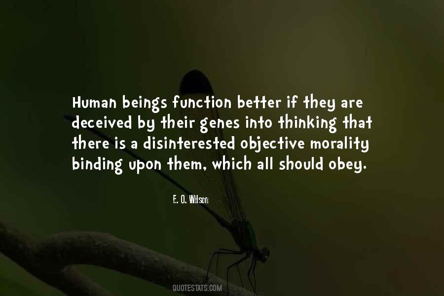 Human Morality Quotes #11661