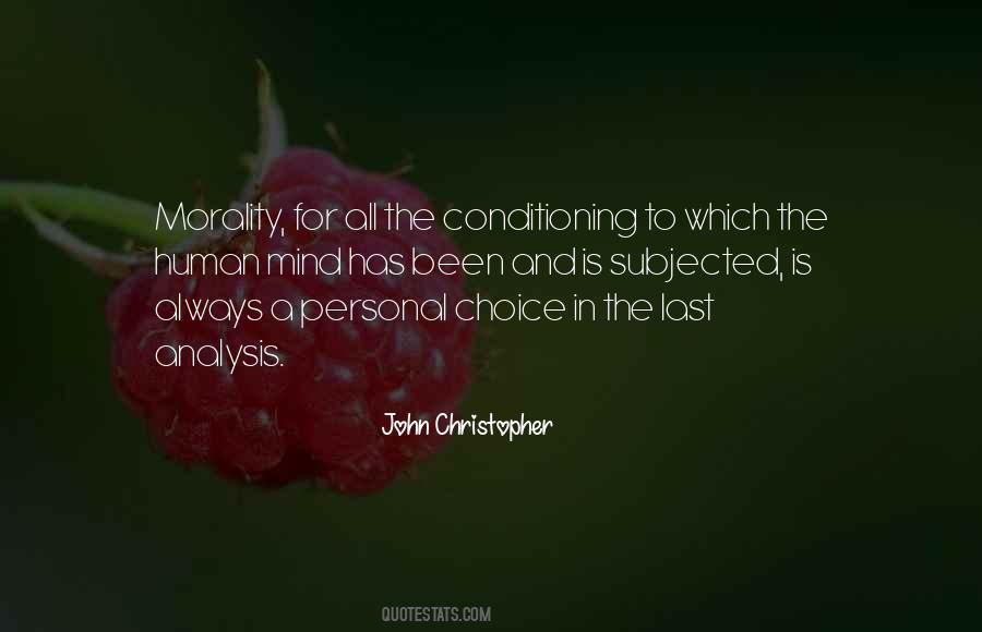 Human Morality Quotes #219141