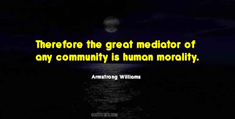 Human Morality Quotes #257284