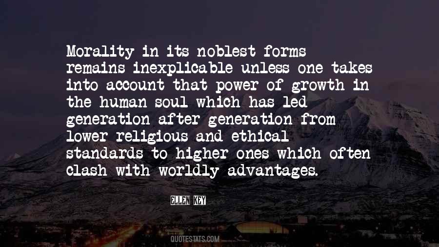 Human Morality Quotes #414205