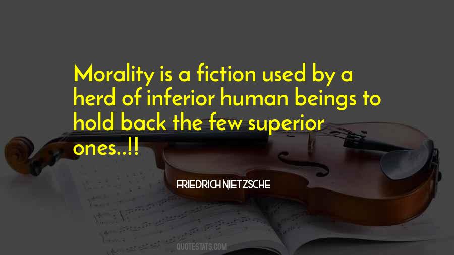 Human Morality Quotes #518106