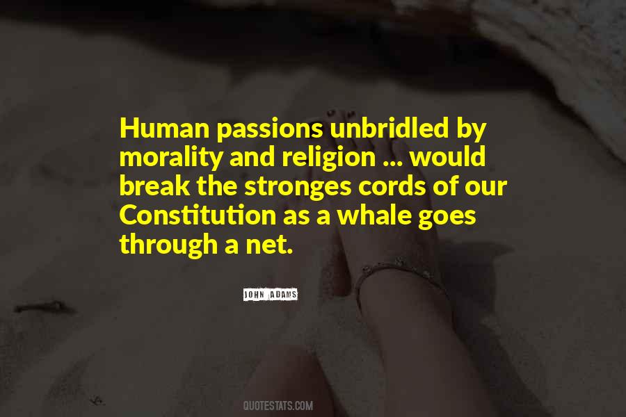 Human Morality Quotes #626422