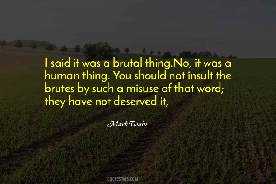 Human Morality Quotes #718200