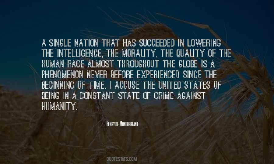 Human Morality Quotes #742415