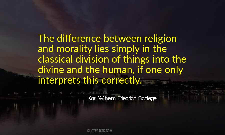 Human Morality Quotes #832698