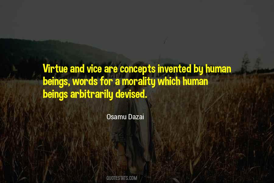 Human Morality Quotes #94988