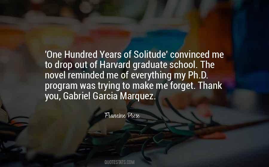 Hundred Years Of Solitude Quotes #1023194