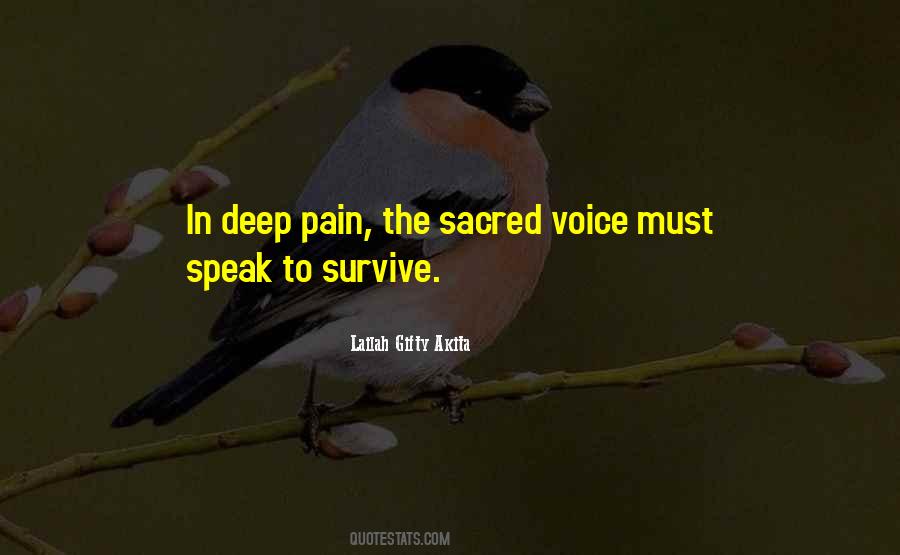 Pain Spiritual Quotes #321412