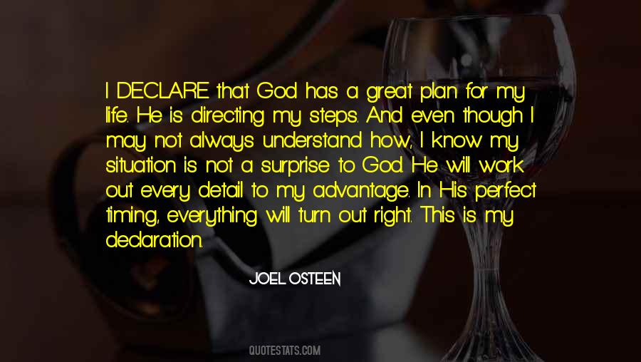 Quotes About God And His Plan #1184145