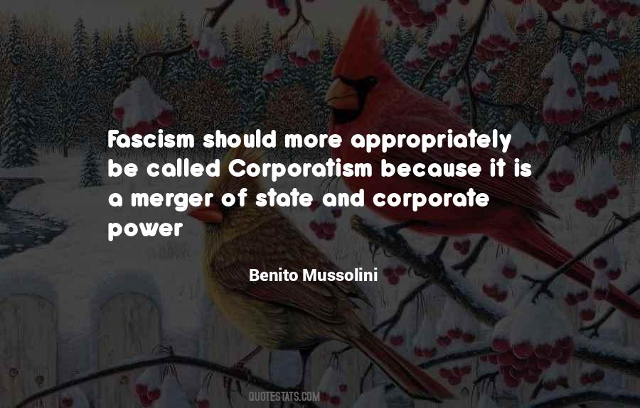 Fascism Mussolini Quotes #588647