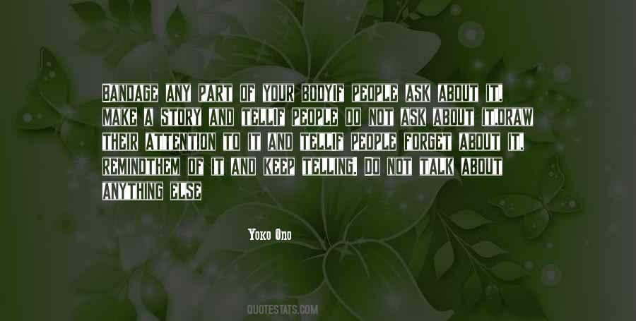Not Talk Quotes #1552790