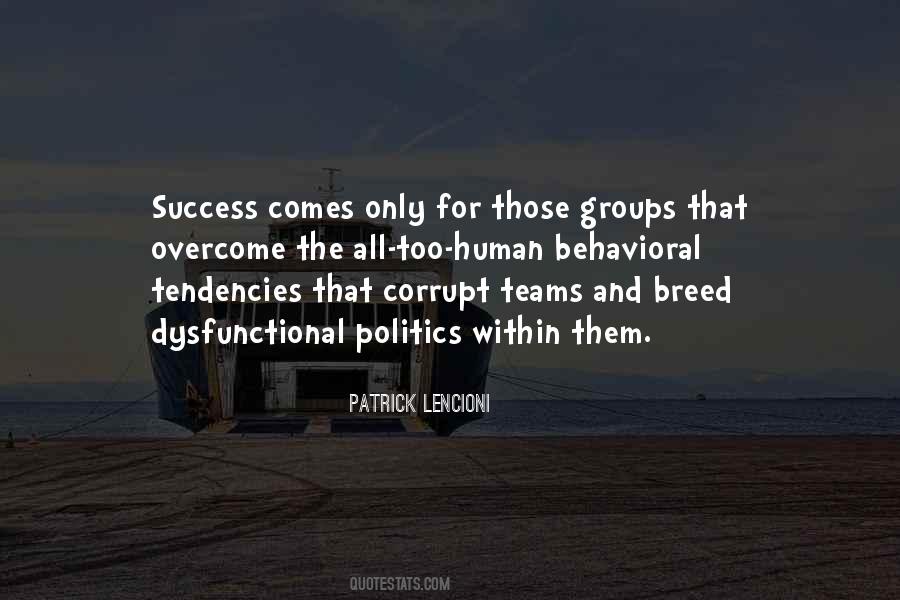 Success Teams Quotes #1822951
