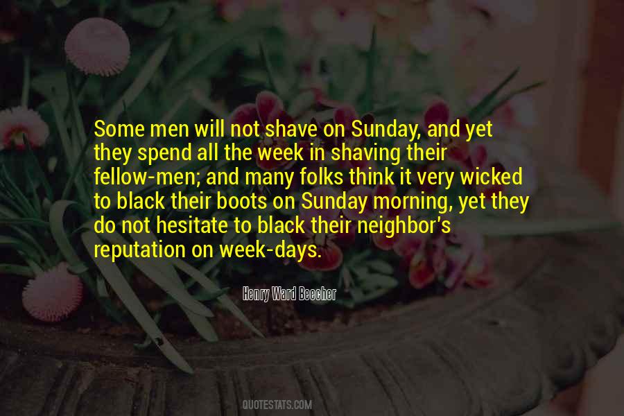 Sunday Black Quotes #1356487