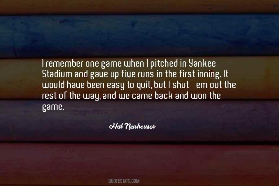 One Game Quotes #929082
