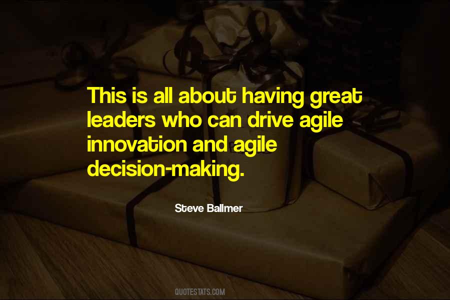 Agile Innovation Quotes #1641062