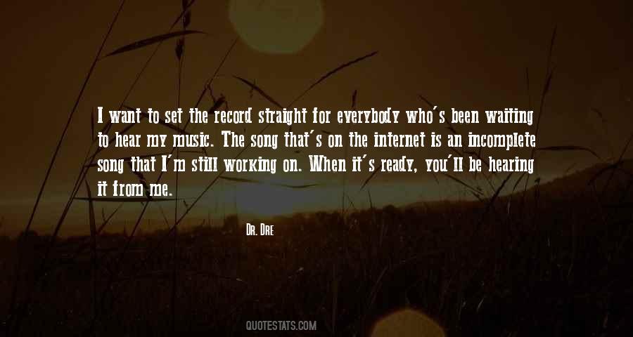 Song Hearing Quotes #1319260