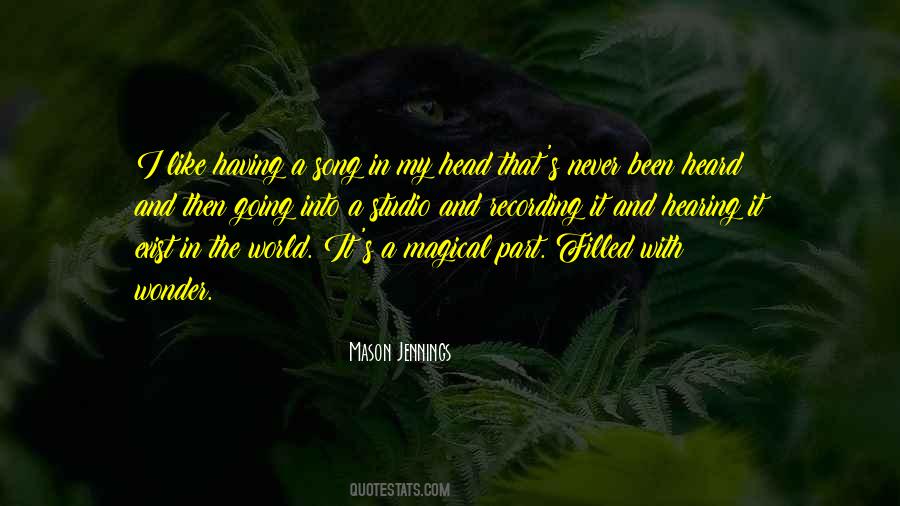 Song Hearing Quotes #1371303