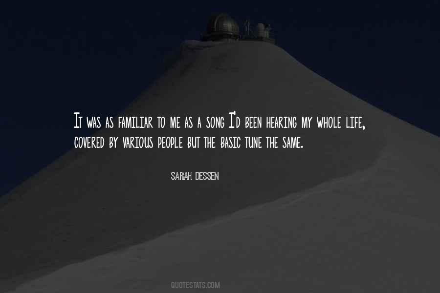 Song Hearing Quotes #1848338