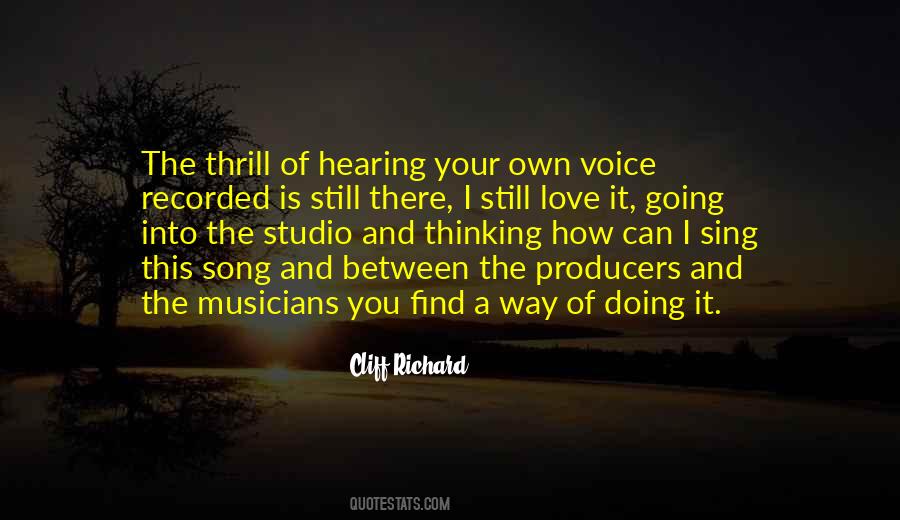 Song Hearing Quotes #550819