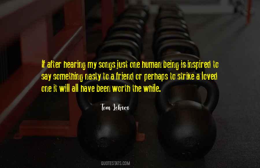 Song Hearing Quotes #860575