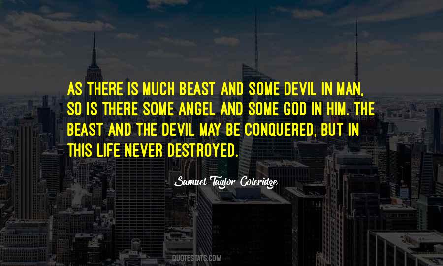 Quotes About God And Devil #213417