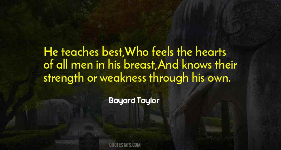 Strength In Weakness Quotes #632042