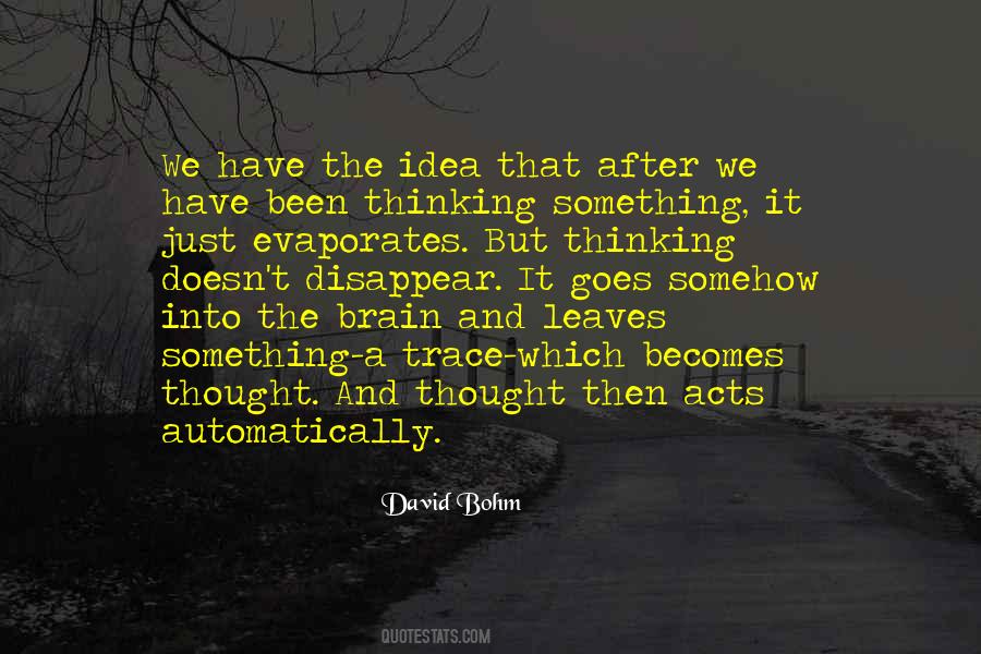 Quotes About Thinking Something #272310