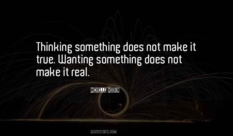 Quotes About Thinking Something #835785