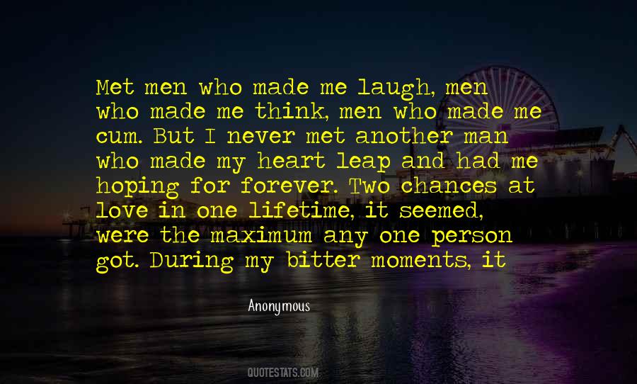 Love Another Man Quotes #258847