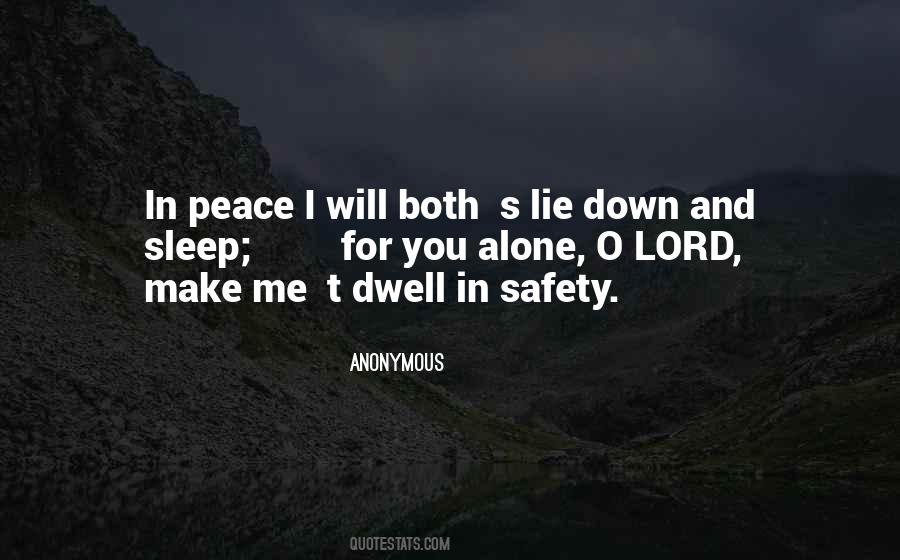 I Will Sleep Quotes #1175023