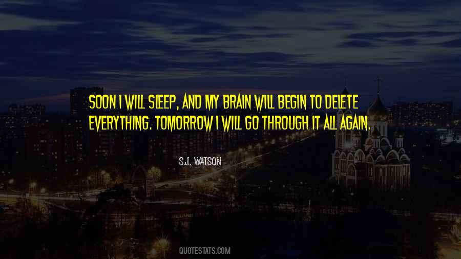 I Will Sleep Quotes #194614