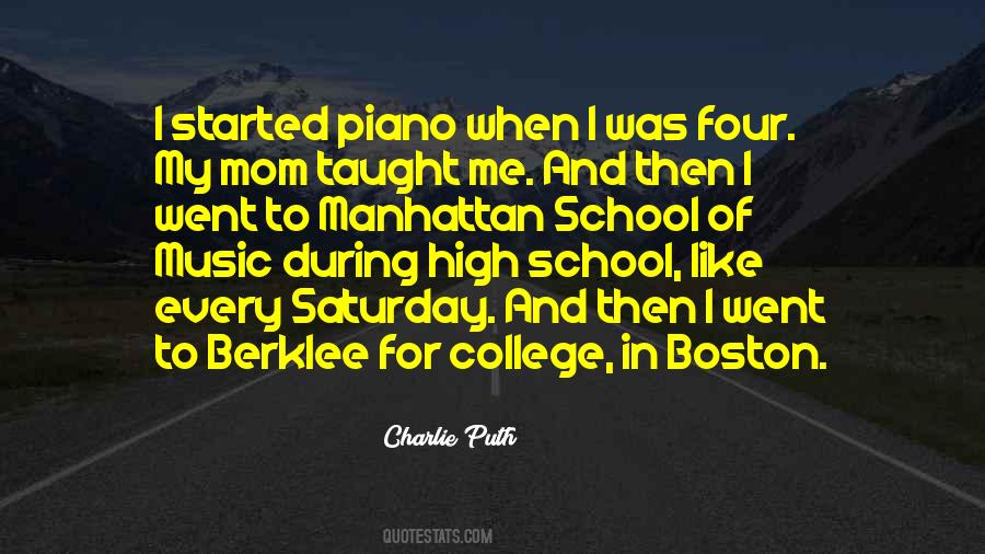 When In Boston Quotes #472885