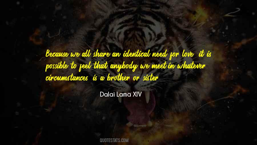 Sister Or Brother Quotes #275420