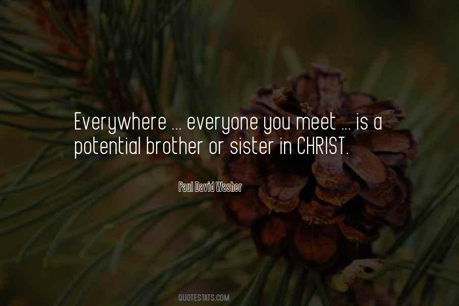 Sister Or Brother Quotes #383791