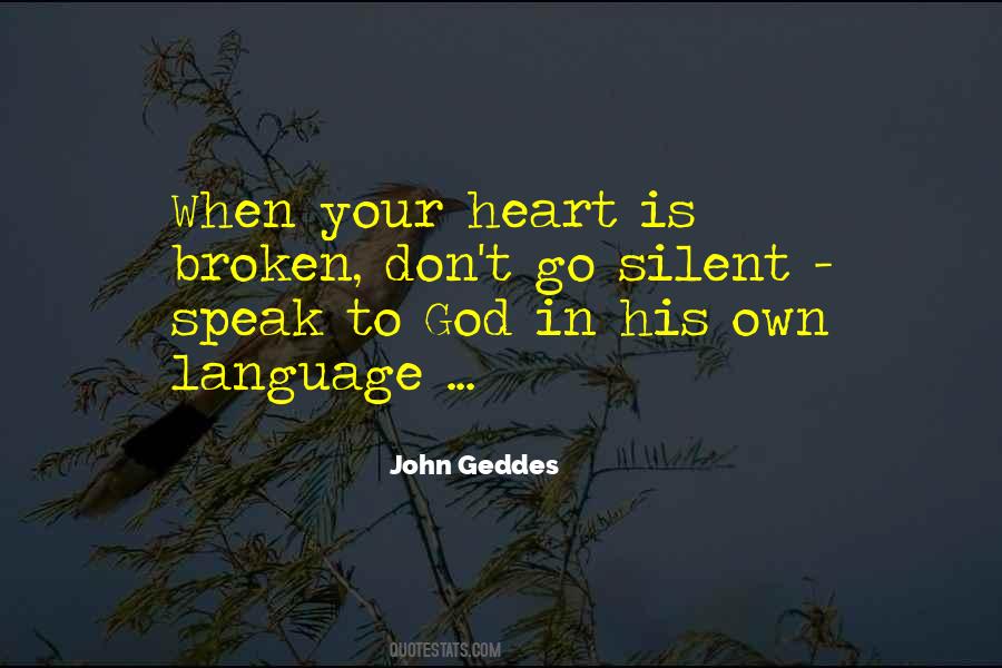 Speak In Silence Quotes #1218546