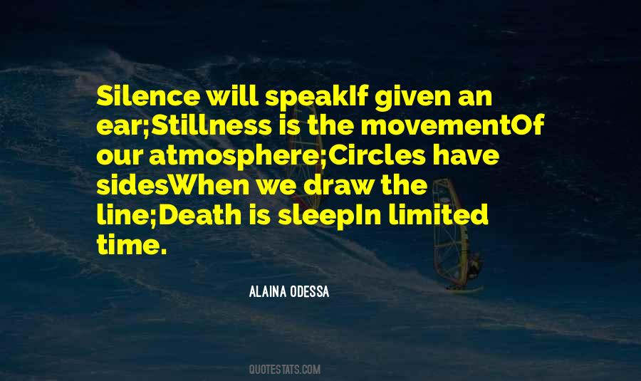 Speak In Silence Quotes #1232892