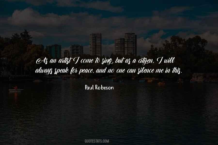 Speak In Silence Quotes #1296055