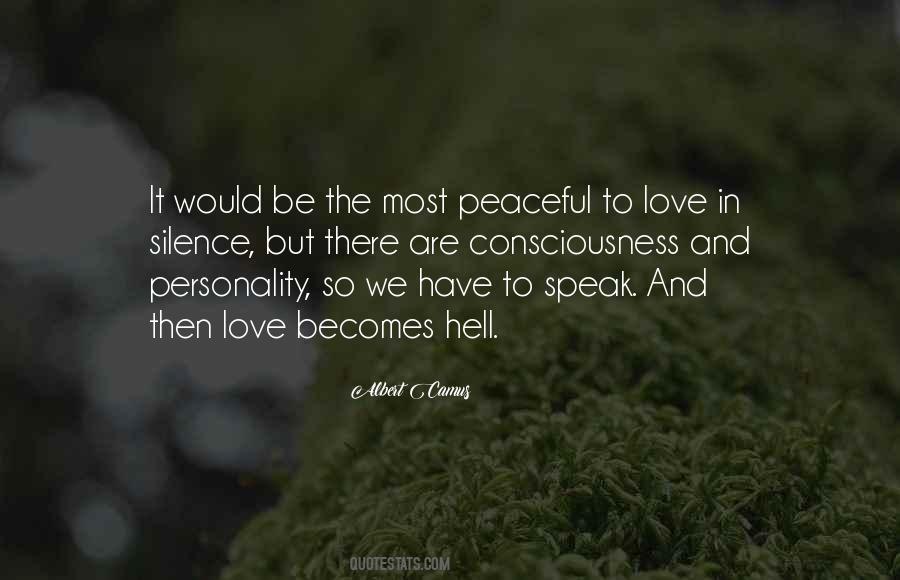 Speak In Silence Quotes #516335