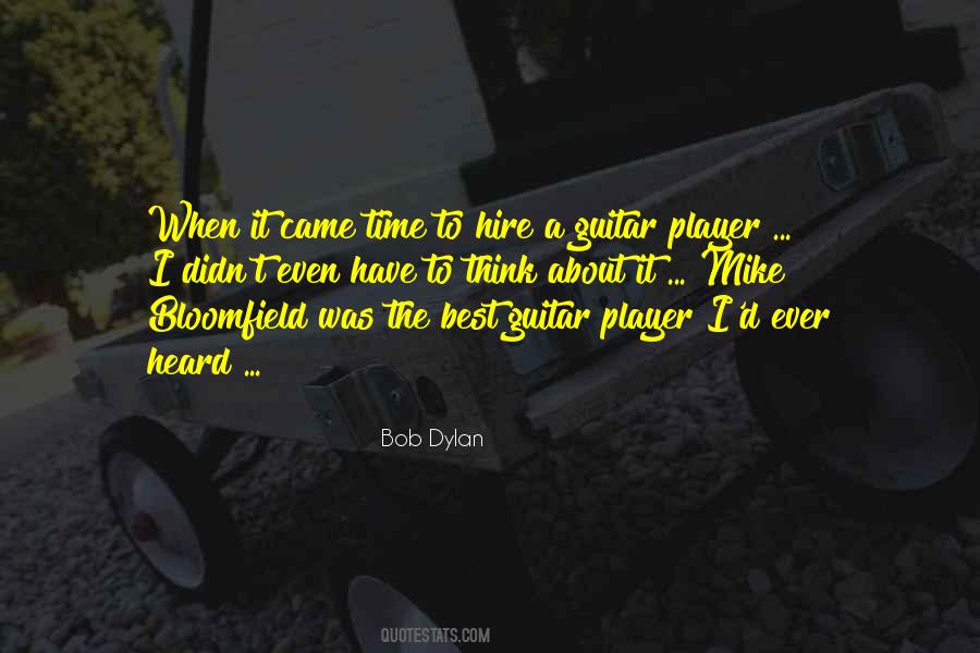 Best Guitar Player Quotes #61070