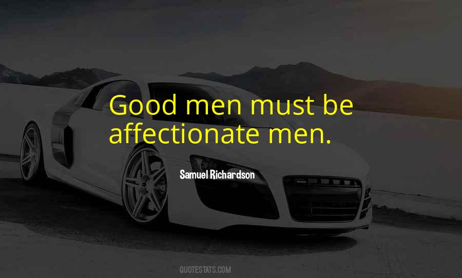 Be Affectionate Quotes #1463223